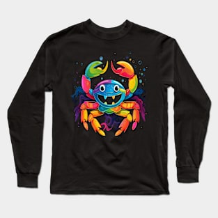 Crab Happiness Long Sleeve T-Shirt